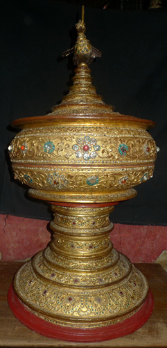 Hsun Hok - temple food vessel, big size, with top Hsun Hok - temple food vessel, big size, with top