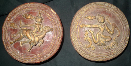 Lacquerware, container, sold by one, have 2 Lacquerware, container, sold by one, have 2