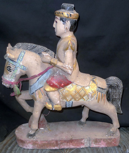 Horse and its driver Horse and its driver