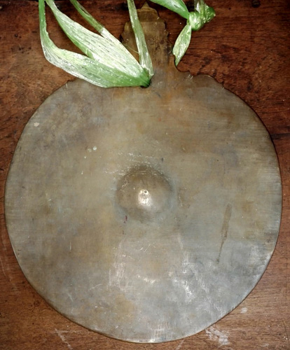 Spinning gong, round shape Spinning gong, round shape