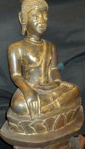 Lao Buddha on base Lao Buddha on base
