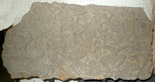 Khmer bas-relief Khmer bas-relief