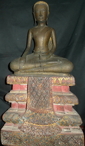 Ayutthaya Buddha as a monk Ayutthaya Buddha as a monk