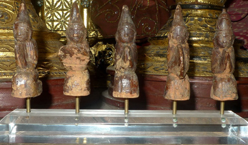 Set of 5 Shan Buddhas Set of 5 Shan Buddhas