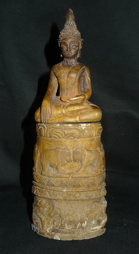 Buddha on base Buddha on base