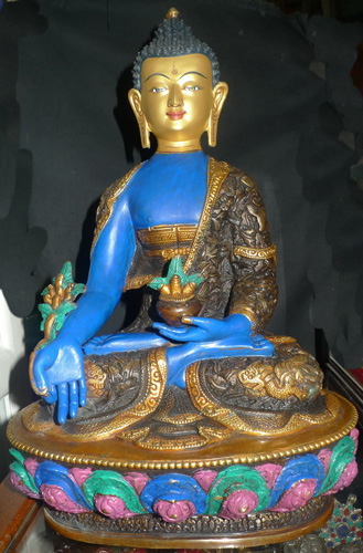 Tibetan Medicine Buddha L1980-BT
Tibetan Medicine Buddha
Status : Available
Click on picture for enlarge