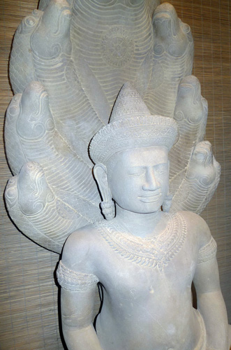 Khmer Buddha under 7 headed naga Khmer Buddha under 7 headed naga