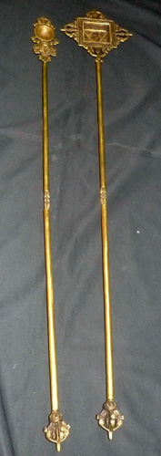 Pair of monk tools (spoon and mold) Pair of monk tools (spoon and mold)