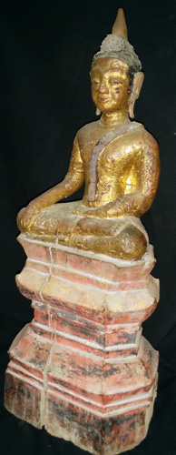 Lao Buddha on base Lao Buddha on base