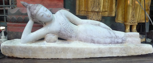 Reclining Ava Shan Buddha Reclining Ava Shan Buddha