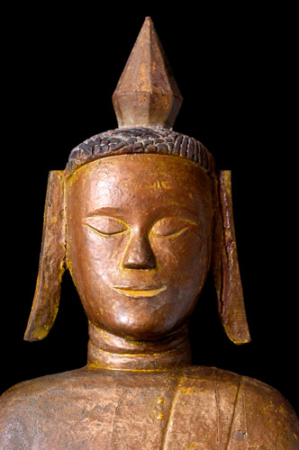 Folk Lao Buddha, located in Europe Folk Lao Buddha, located in Europe