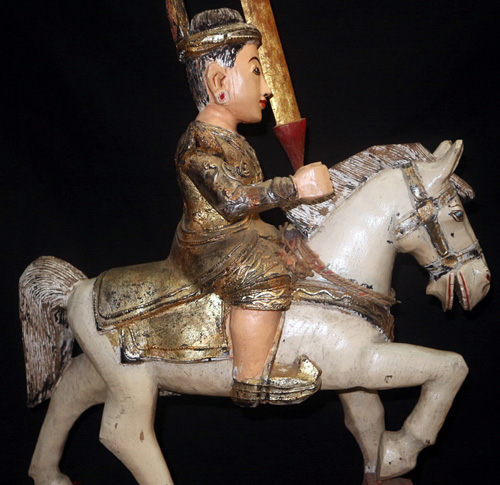 Nat on horse Nat on horse