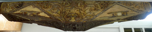 Joglo wedding house central beam Joglo wedding house central beam