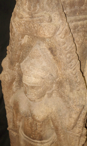 Giant carved Khmer linguam Giant carved Khmer linguam