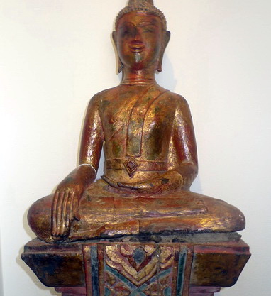 Lao Buddha on base Lao Buddha on base