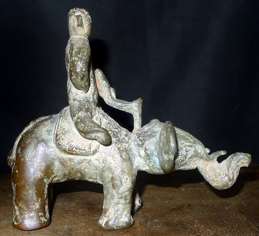 King on elephant King on elephant