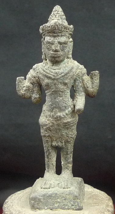 Vishnu bell, Khmer deity