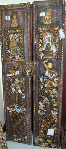 Pair of temple doors