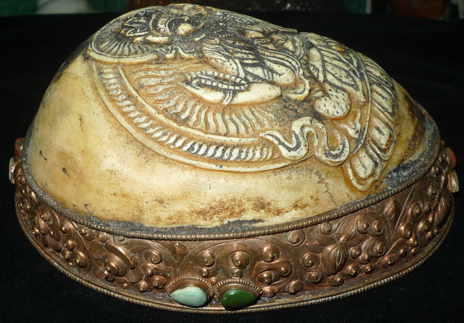 Kapala skull cap, located in Europe