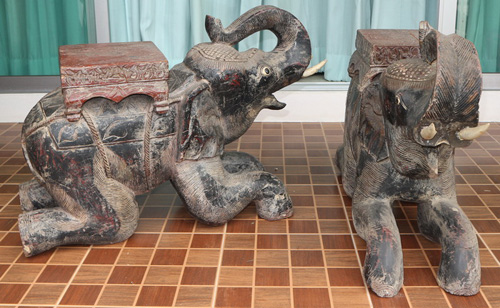 Pair of elephants