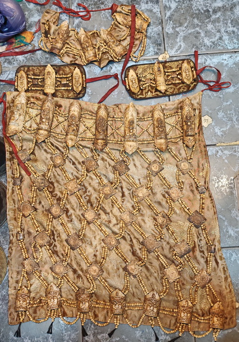Shaman apron and hat