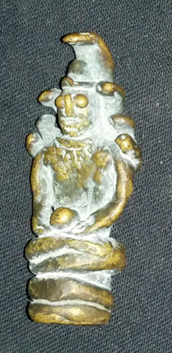 Lao Buddha under naga