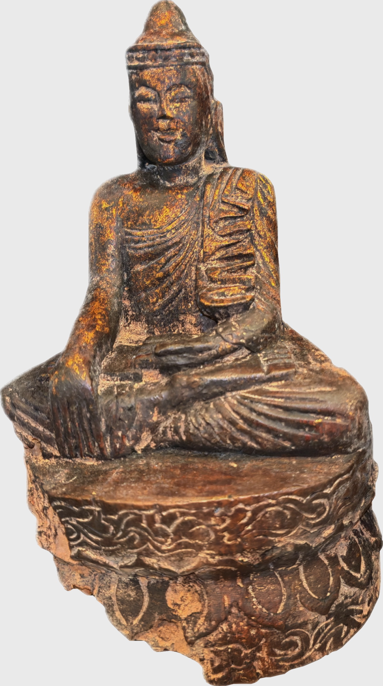 Damaged Mandalay Buddha 