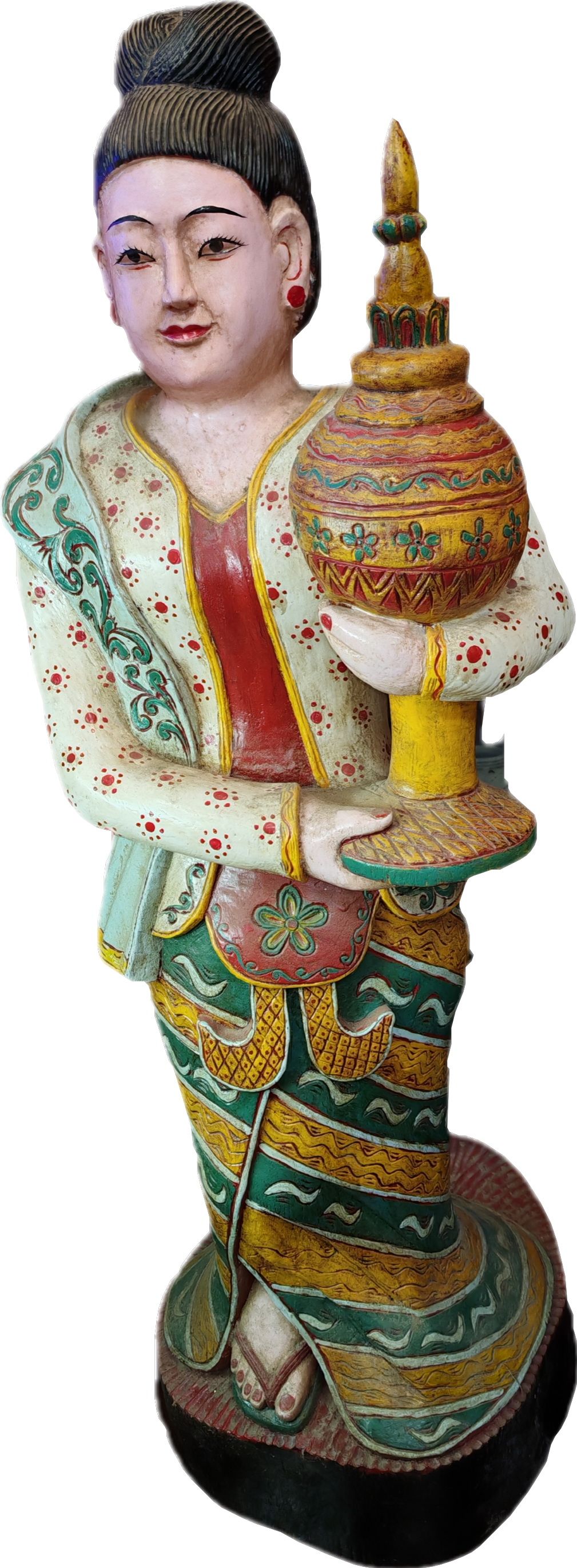 Nat carrying a hsun hok, devotee, big size