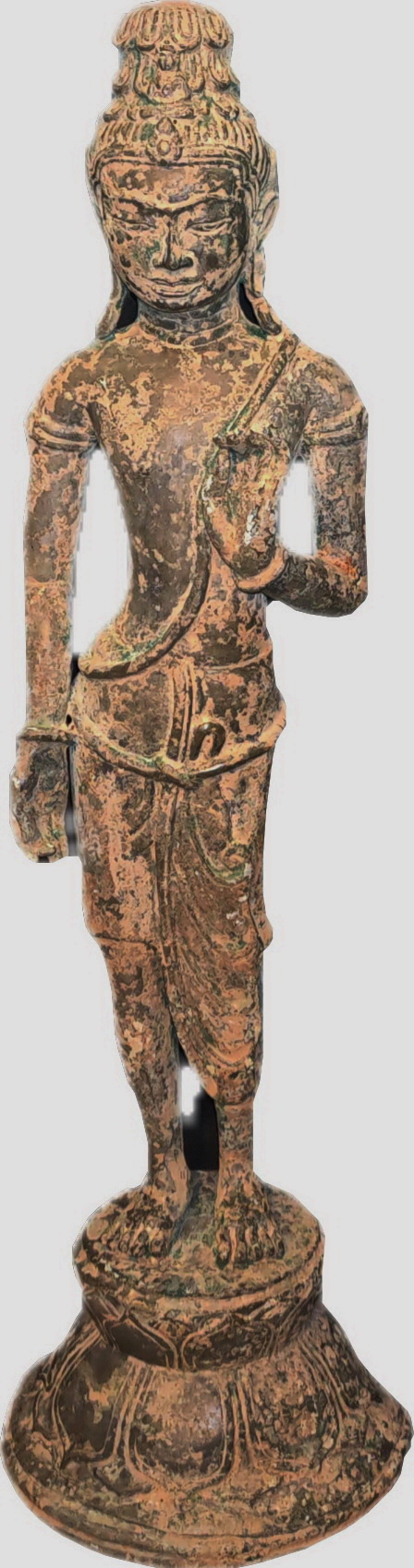 Khmer style deity