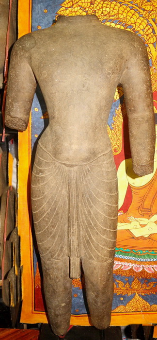 Khmer Vishnu Deity, torso