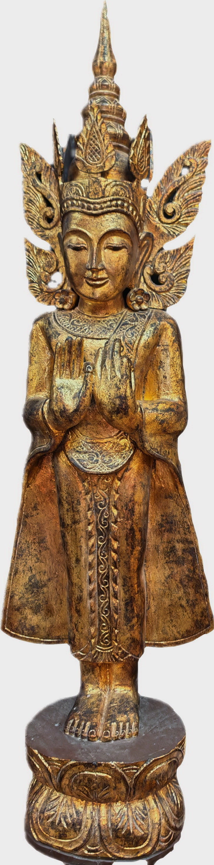 Tall Royal Burmese Buddha