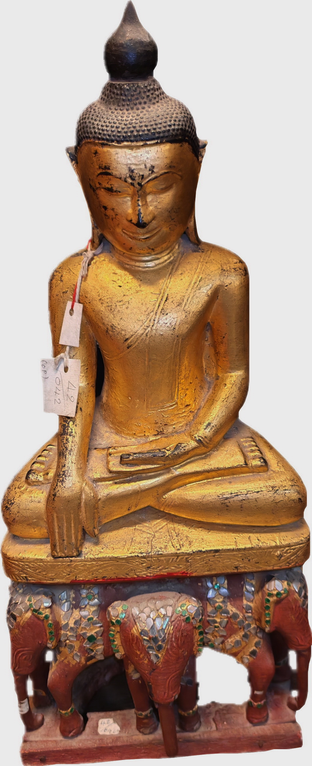 Shan Buddha on elephant
